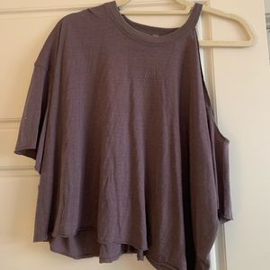 FP Movement Cold Shoulder Tee sz M